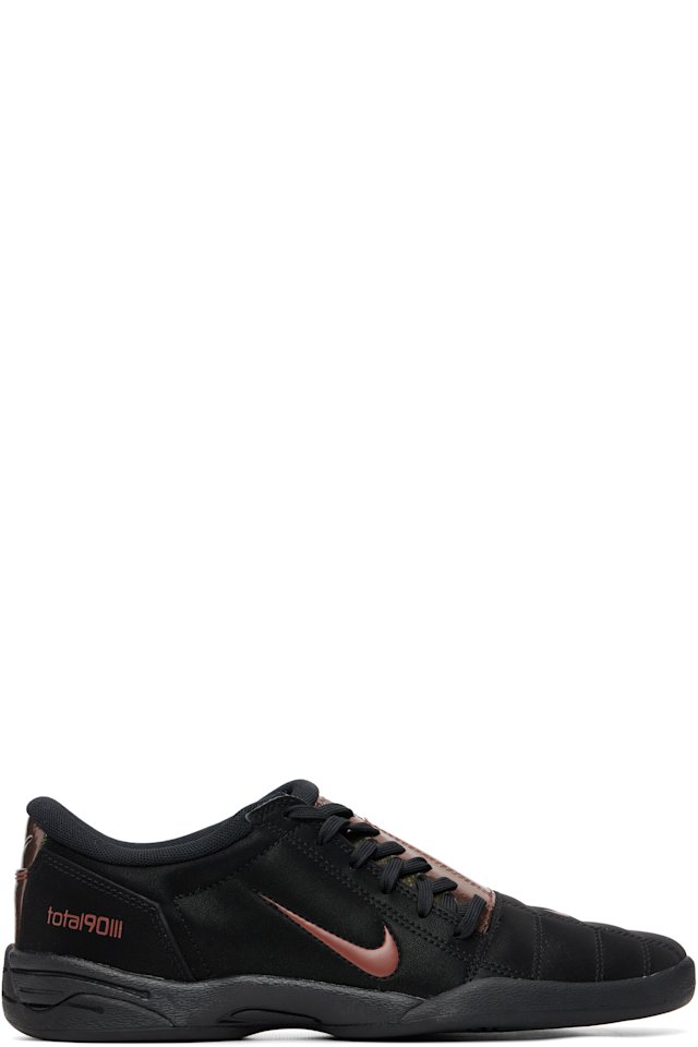 Nike — Black Total 90 Premium Tiempo Sneakers