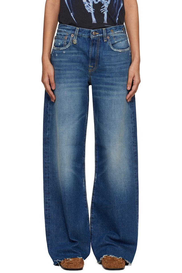 R13 — Blue D'Arcy Loose Jeans