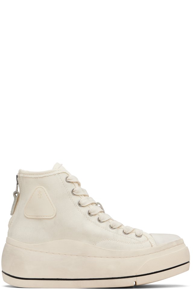 R13 — Off-White Kurt High Top Sneakers