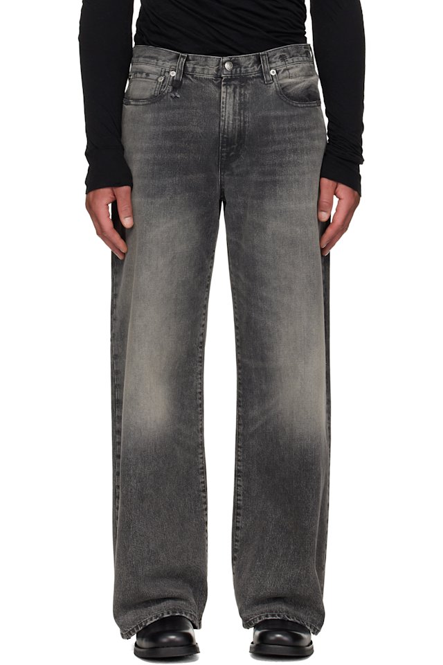 R13 — Gray D'Arcy Loose Jeans
