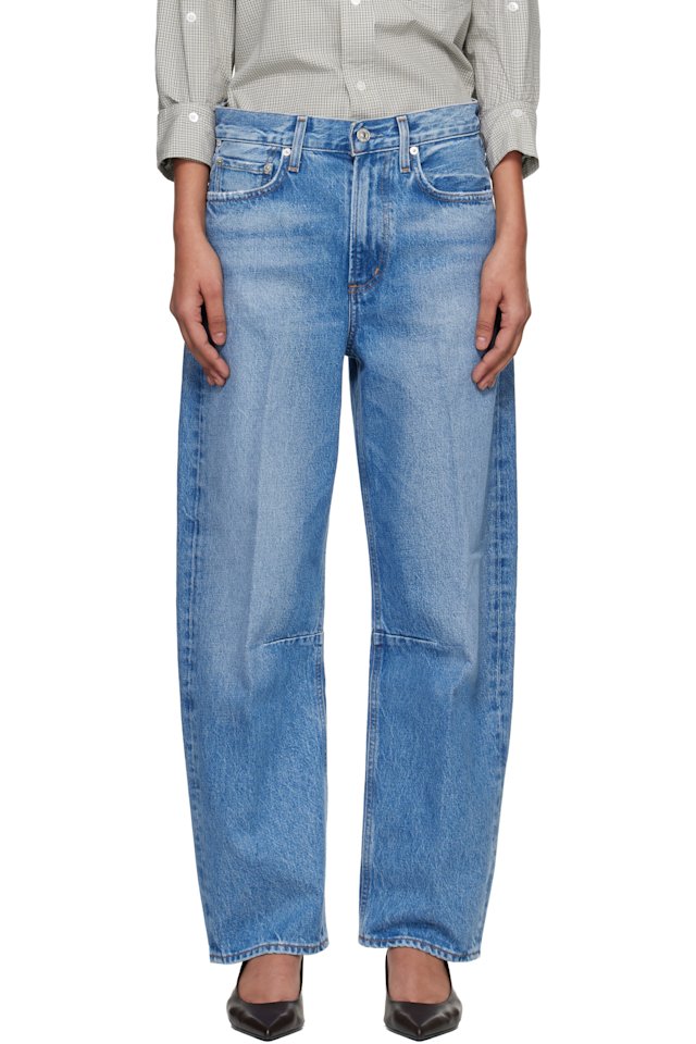 Citizens of Humanity — Blue Miro Relaxed Jeans
