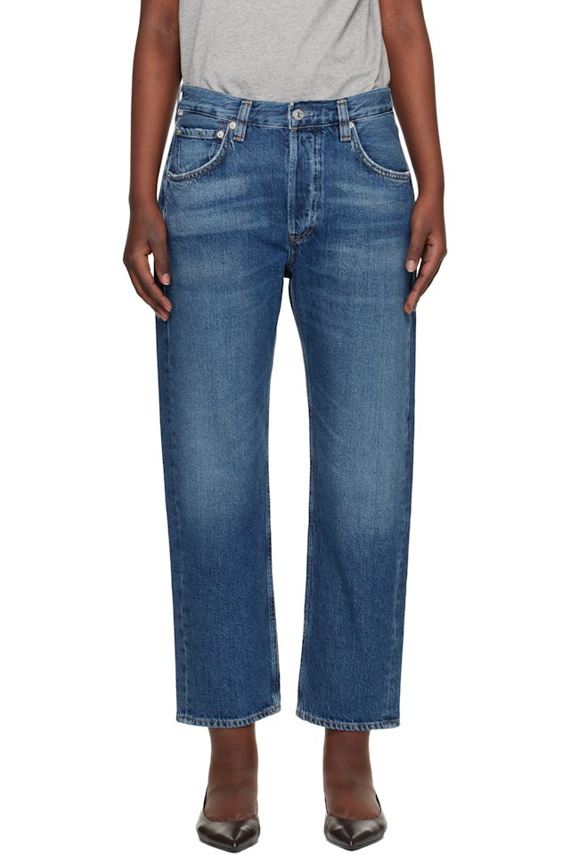 Citizens of Humanity — Blue Winslow Boyfriend Jeans