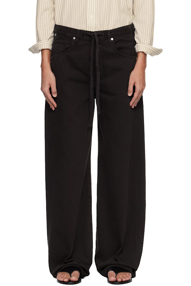 Citizens of Humanity — Brown Brynn Drawstring Jeans