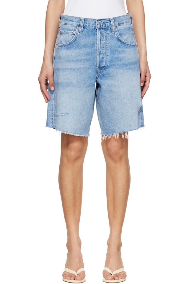 Citizens of Humanity — Blue Ayla Shorts