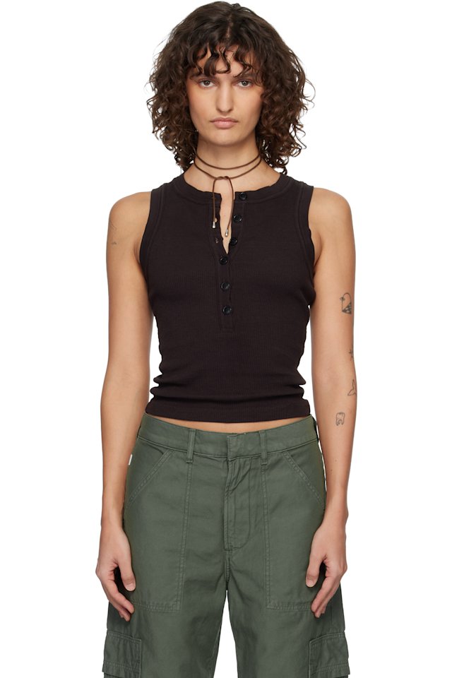Citizens of Humanity — Brown Caralyn Tank Top