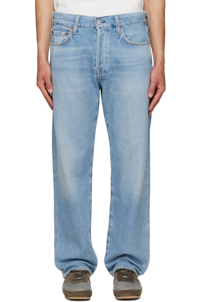 Citizens of Humanity — Blue Beau Straight Premium Vintage Jeans