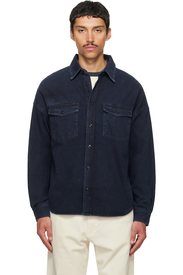 Citizens of Humanity — Navy Shigoto Denim Shirt