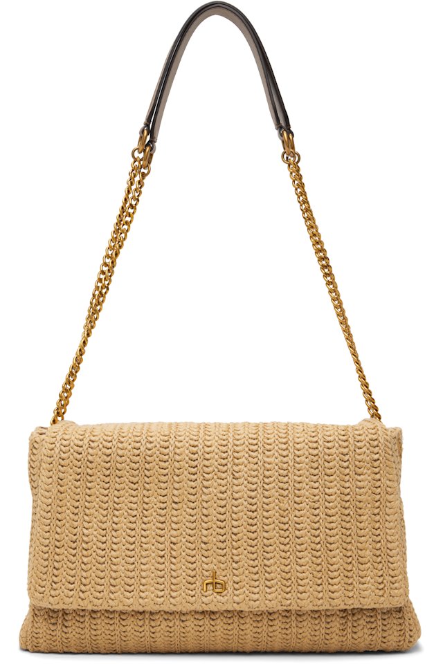 rag & bone — Beige Chelsea Large Flap Bag
