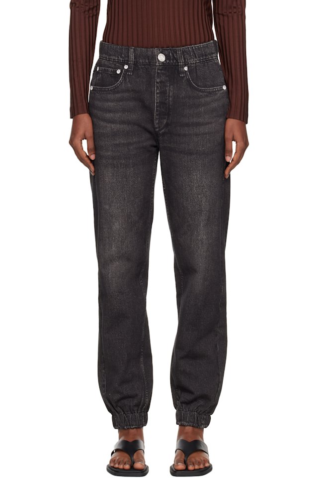 rag & bone — Black rb Miramar Jogger Jeans