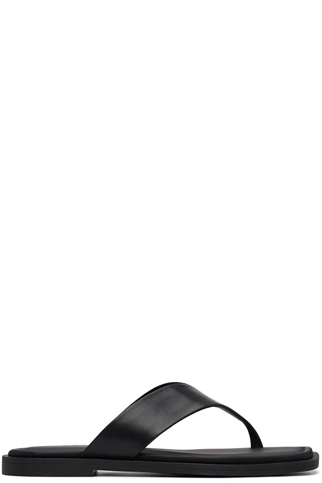 rag & bone — Black Gracie Thong Sandals