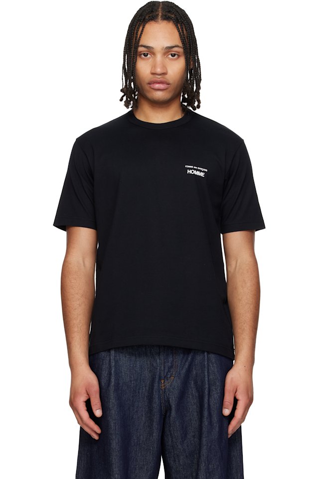 Comme des Garçons Homme — Black Logo T-shirt