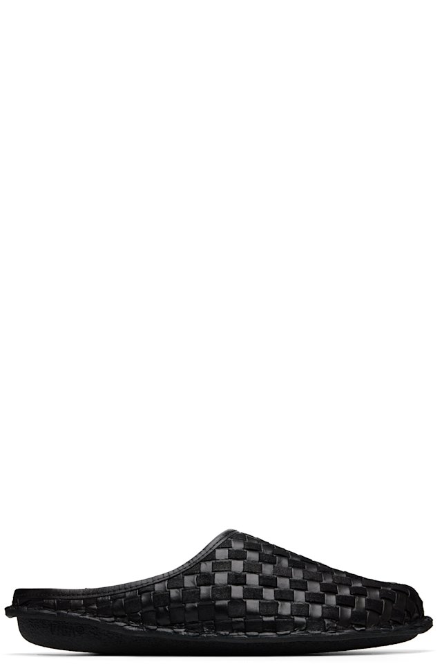 Comme des Garçons Homme — Black VIBAe Edition Steer Smooth & Suede Loafers
