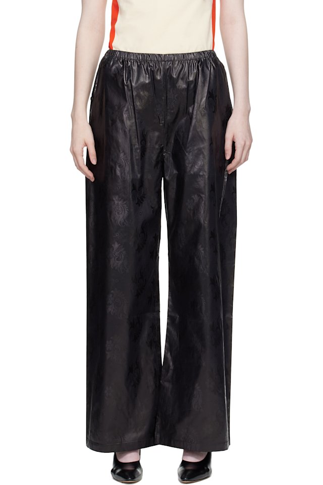 SUPER YAYA — Black Noucki Trousers