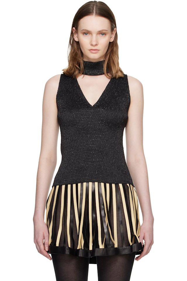 SUPER YAYA — Black Sara Top