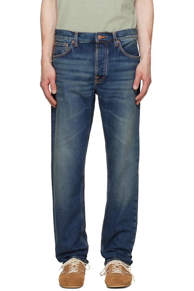 Nudie Jeans — Blue Steady Eddie II Jeans