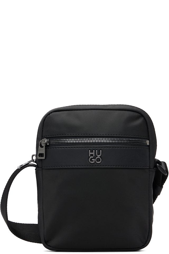 Hugo — Black Logo Hardware Bag