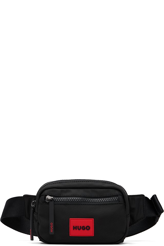 Hugo — Black Canvas Pouch