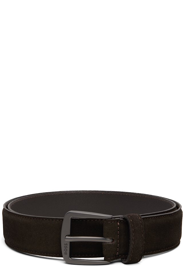 BOSS — Brown Pin-Buckle Belt