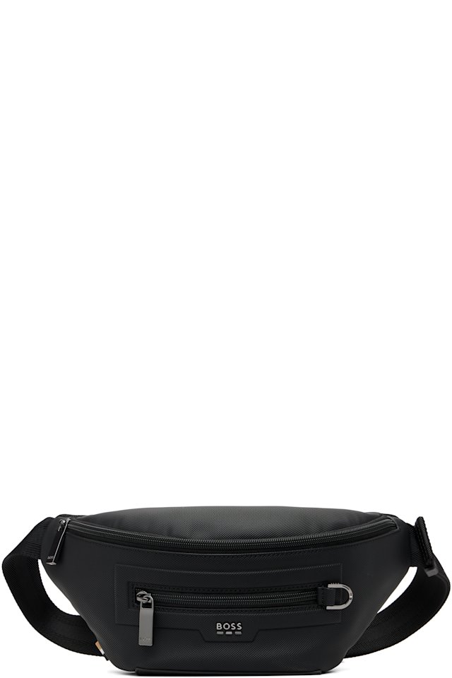 BOSS — Black Canvas Belt Bag