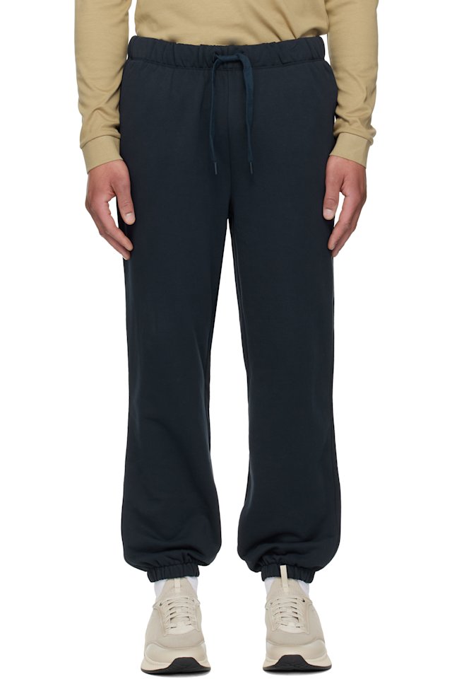 BOSS — Navy Drawstring Sweatpants