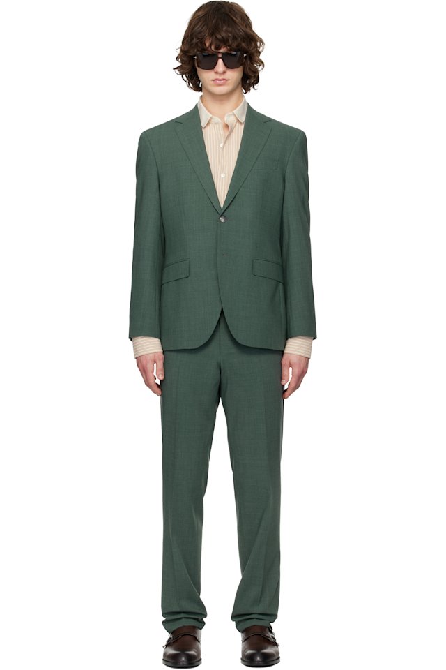BOSS — Green Easy-Care Suit