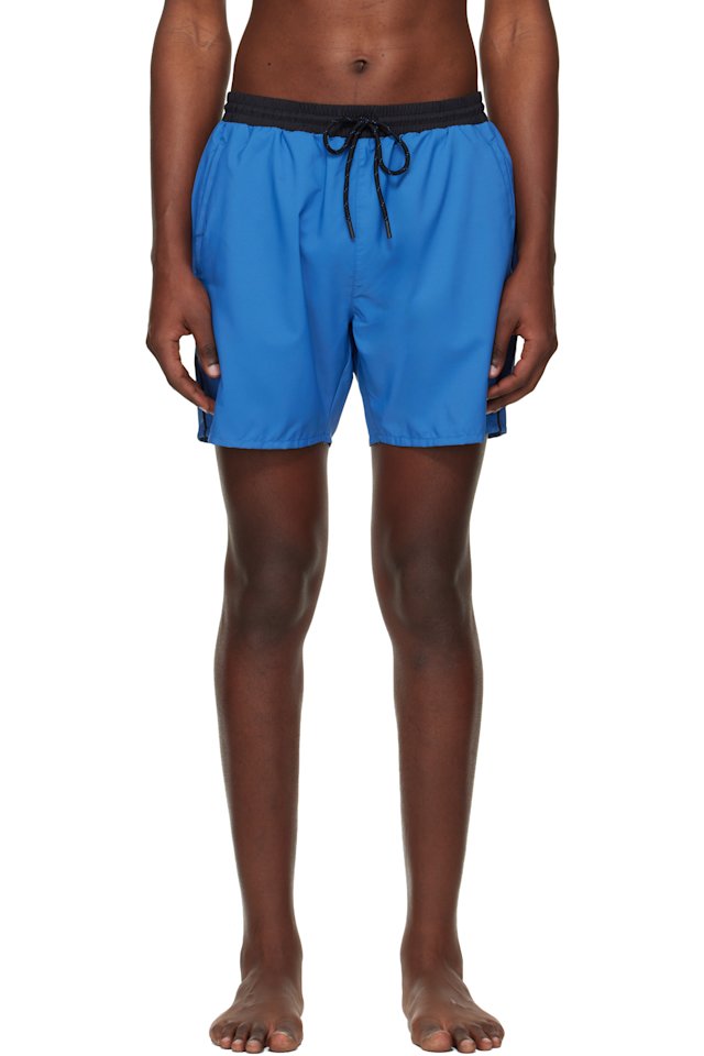 BOSS — Blue Quick-Dry Swim Shorts