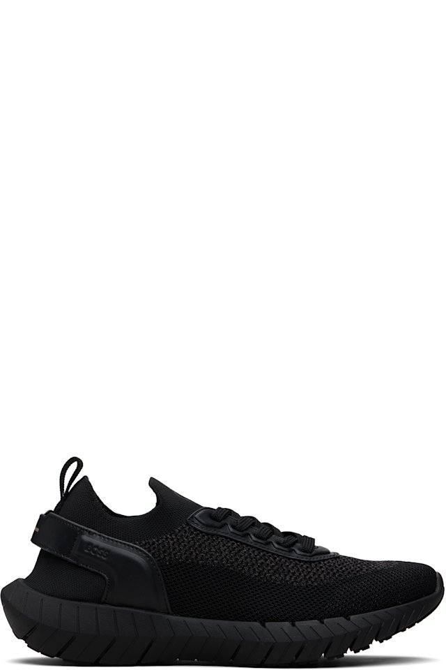 BOSS — Black 'BOSS-MOTION' Sneakers