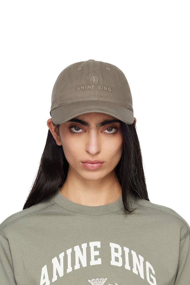 ANINE BING — Green Jeremy Baseball Cap