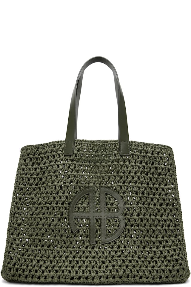ANINE BING — Khaki Large Rio Tote