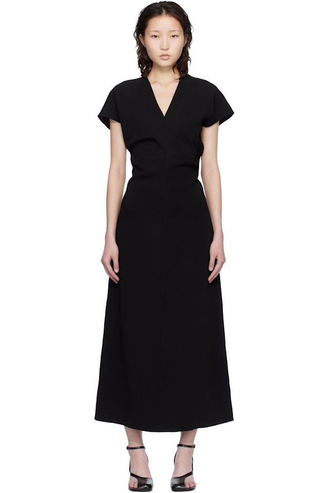 ANINE BING — Black Zadig Maxi Dress
