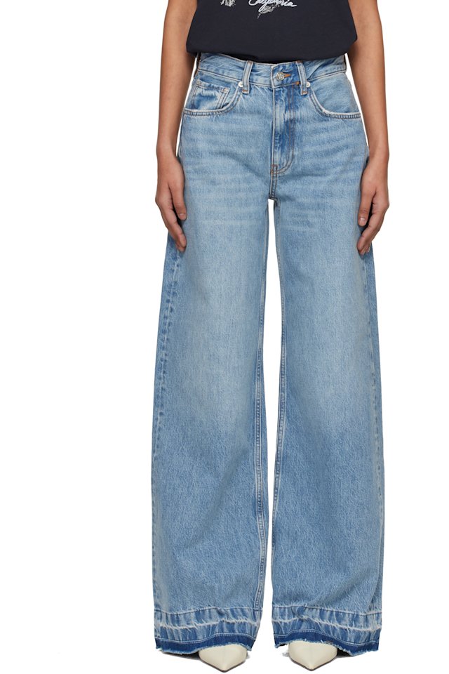 ANINE BING — Blue Lewis Jeans