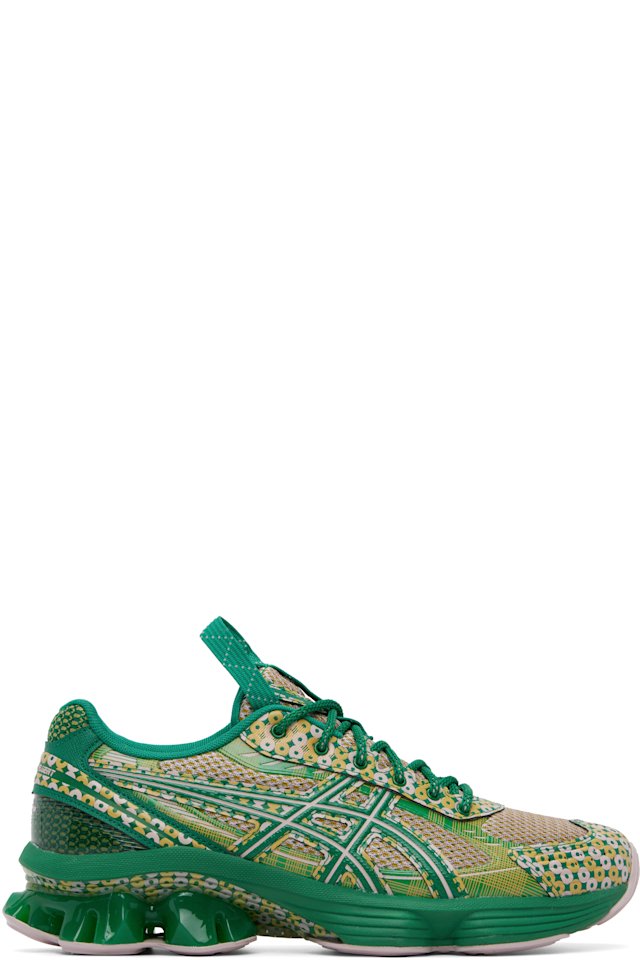ASICS — Green Kiko Kostadinov Edition US7-S Gel-Kinetic Fluent Sneakers