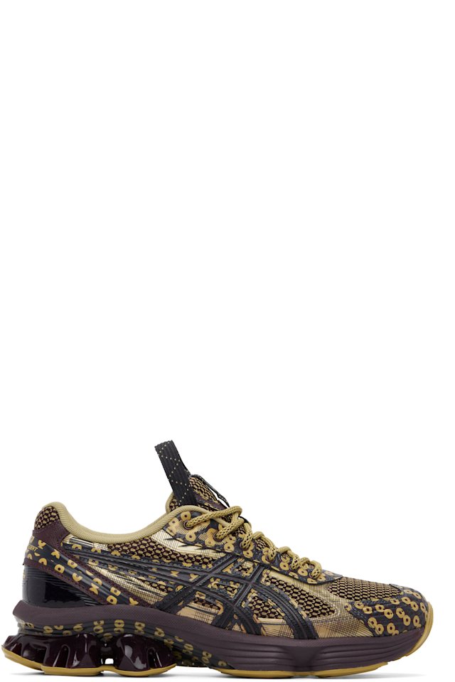 ASICS — Khaki Kiko Kostadinov Edition US7-S Gel-Kinetic Fluent Sneakers