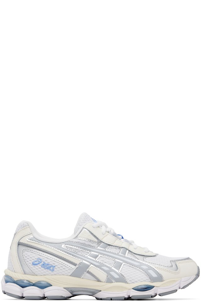 ASICS — White & Gray GEL-NYC 2055 Sneakers