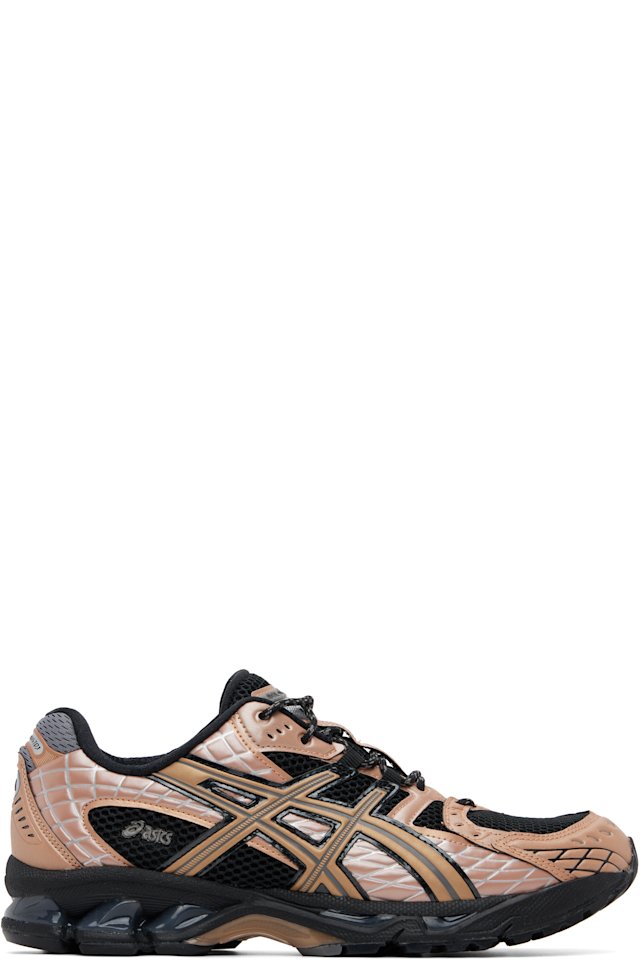 ASICS — Pink & Black Gel-Nimbus 10.1 Sneakers