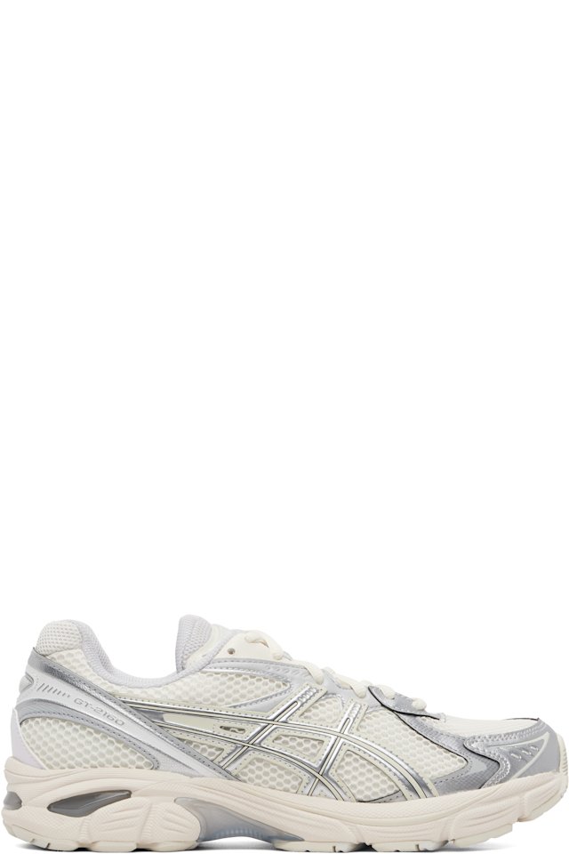 ASICS — White & Silver GT-2160 Sneakers