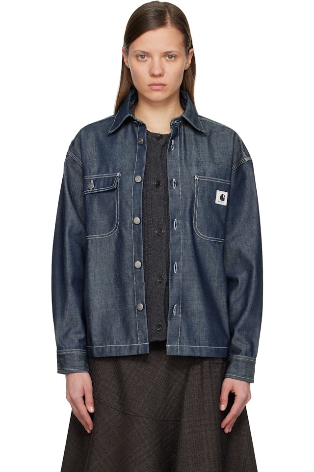 Carhartt Work In Progress — Blue Louis Denim Jacket
