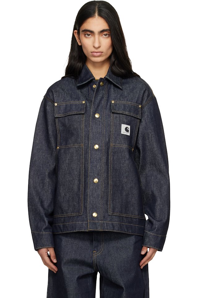 Carhartt Work In Progress — Navy OG Arctic Denim Jacket