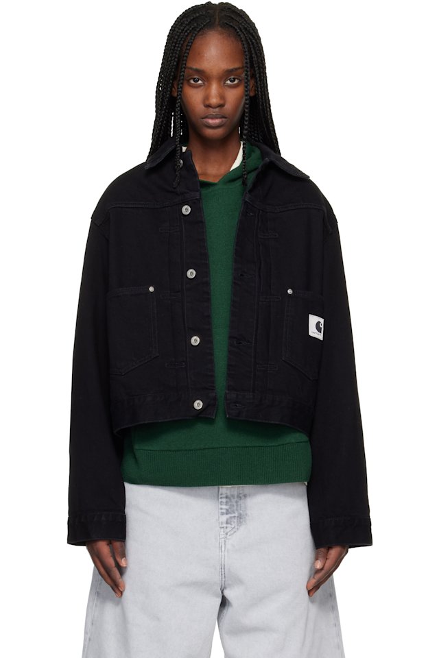 Carhartt Work In Progress — Black Belmar Denim Jacket