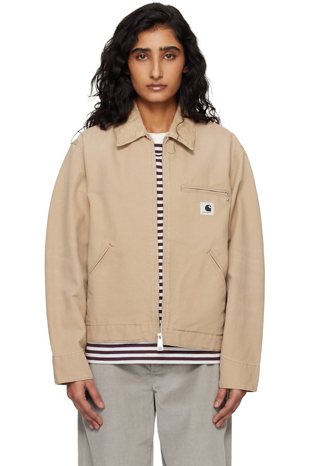Carhartt Work In Progress — Tan OG Detroit Jacket