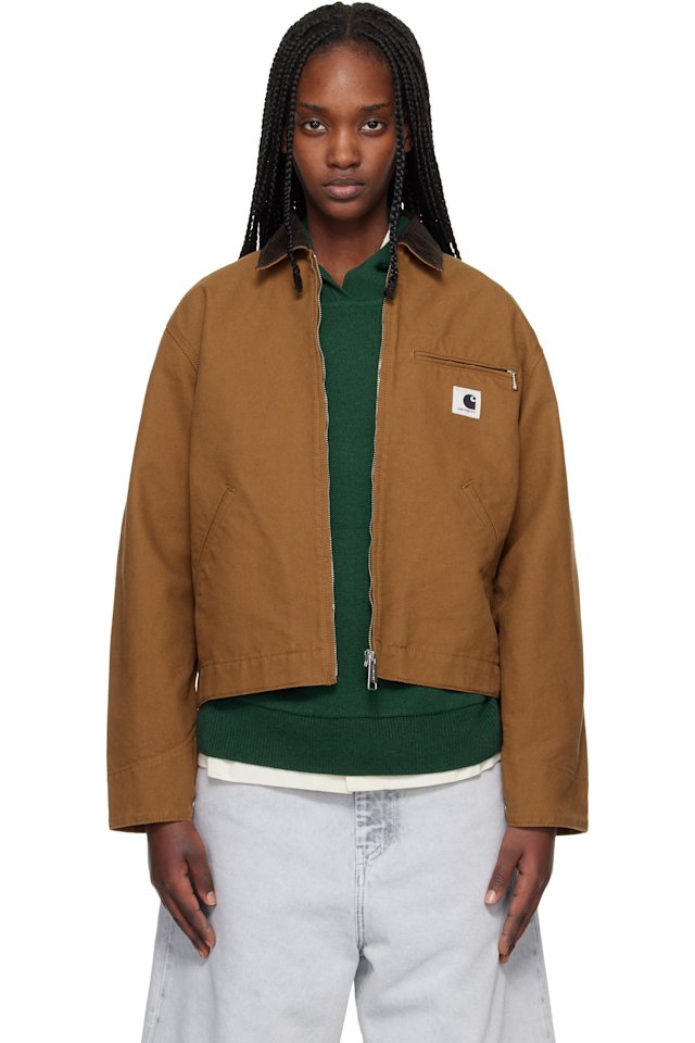 Carhartt Work In Progress — Brown OG Detroit Jacket