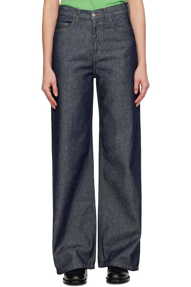 Carhartt Work In Progress — Blue Denim Jane Jeans