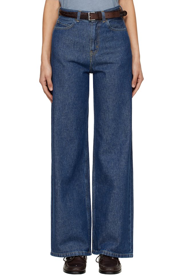 Carhartt Work In Progress — Navy Jane Jeans