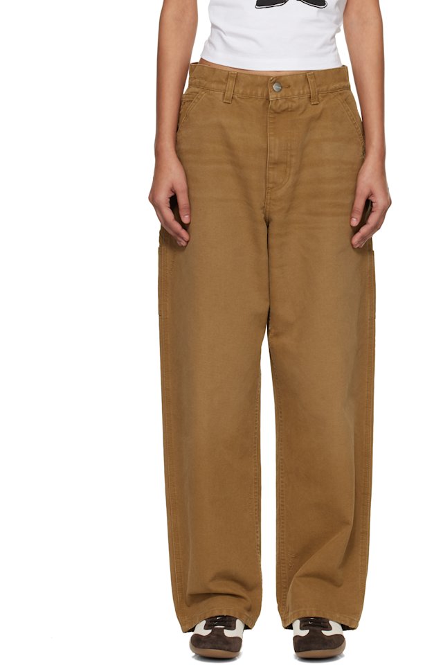 Carhartt Work In Progress — Tan Brandon Single Knee Jeans