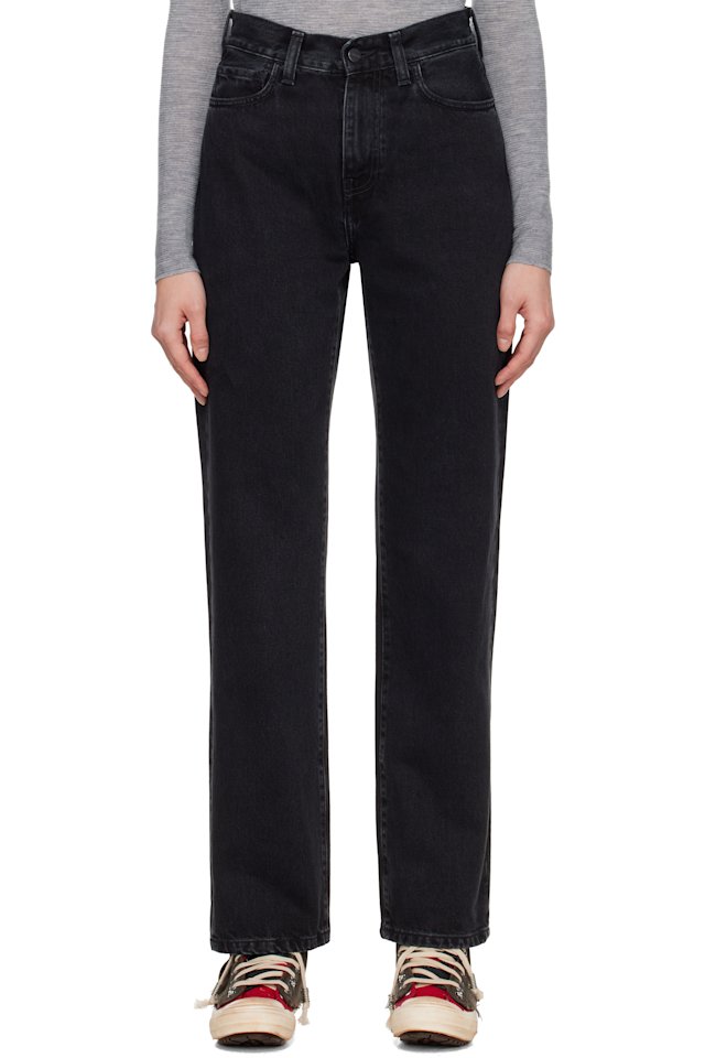 Carhartt Work In Progress — Black Noxon Jeans