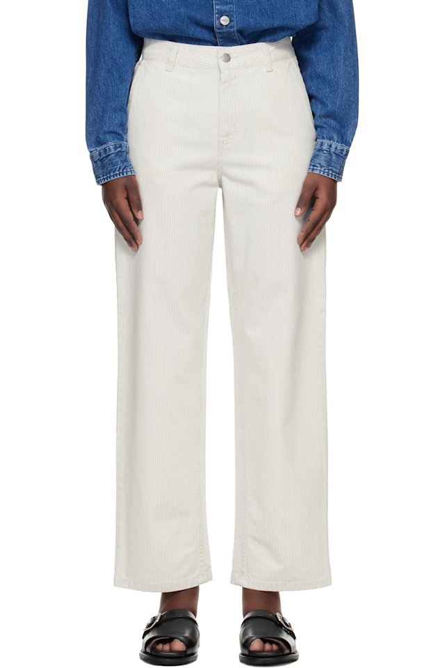 Carhartt Work In Progress — Off-White Mercer Stripe Jeans