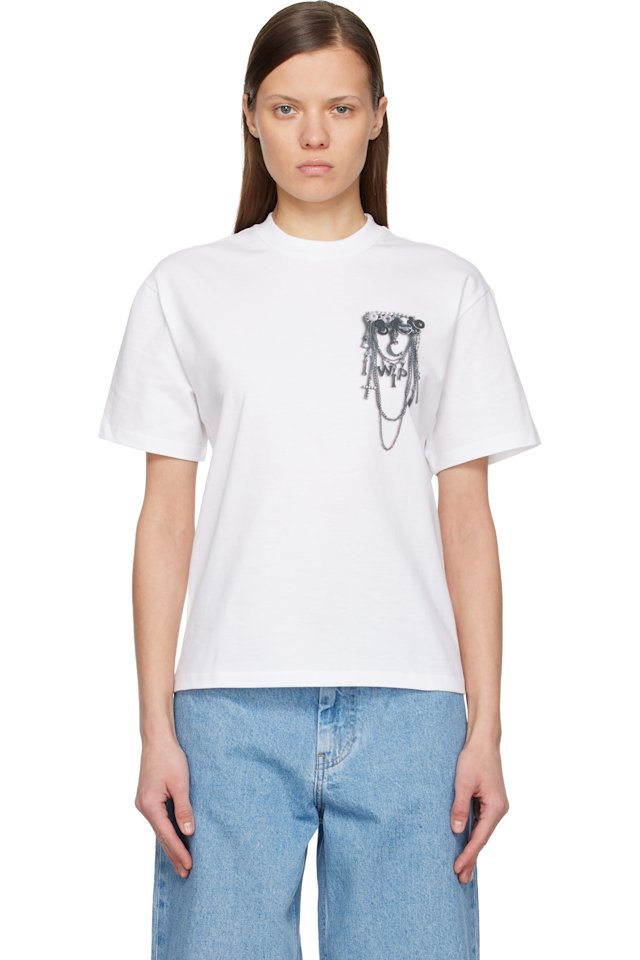 Carhartt Work In Progress — White Inverted Charm T-shirt
