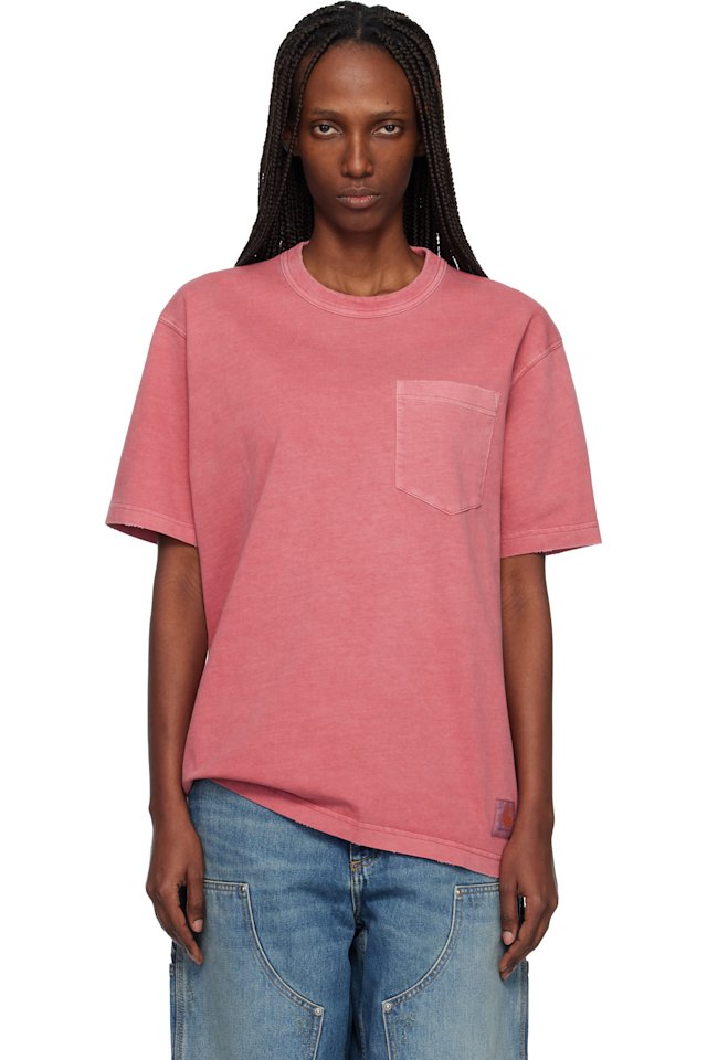 Carhartt Work In Progress — Red Torion Pocket T-shirt