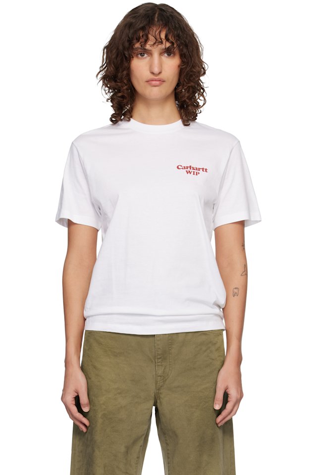 Carhartt Work In Progress — White Spoiled T-shirt