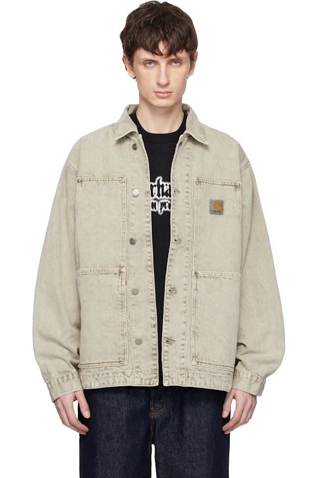Carhartt Work In Progress — Khaki OG Double Front Denim Jacket